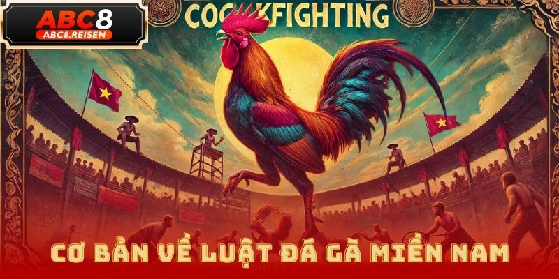 Luật đá gà miền Nam – Tìm hiểu quy tắc thi đấu và cách chơi tại ABC8 1 Luật đá gà miền Nam