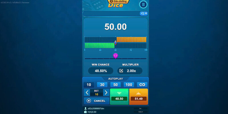 Dice 1 Luật chơi game Dice