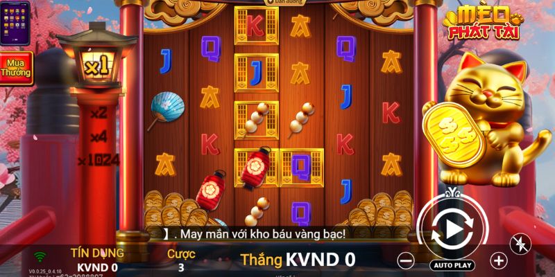 Mèo Phát Tài 1 Ký hiệu trong trò chơi mèo phát tài