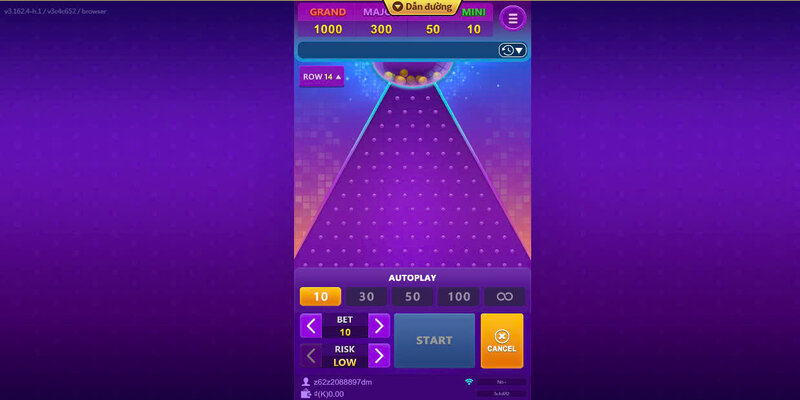 Plinko 1 Luật chơi game Plinko