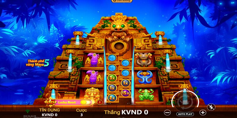Thành Phố Vàng Maya 5 2 Ký hiệu và hệ số thưởng trong game Thành phố vàng Maya 5