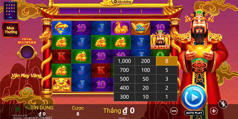 Vận May Vàng 2 Hướng dẫn cách chơi Vận May Vàng