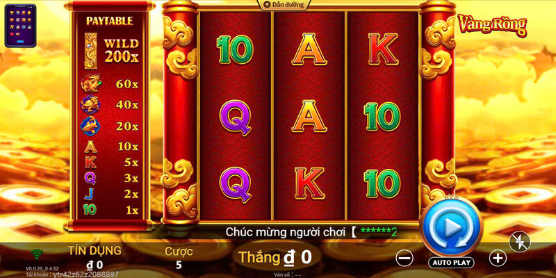 Vàng Rồng 1 Giới thiệu tổng quan về game